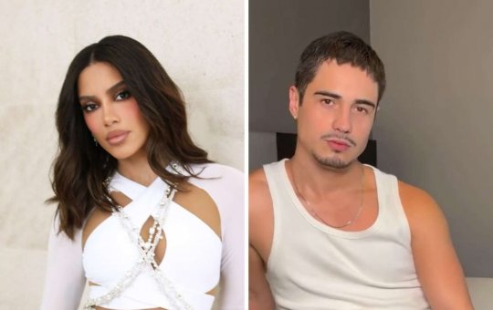 Anitta e Danilo Mesquita são flagrados juntos após peça no Rio e aumentam rumores de romance