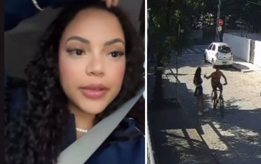 Cantora corre atrás de ladrão após ter celular de R$ 11 mil furtado no Recife