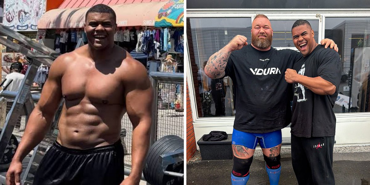 Ex-servente de pedreiro, brasileiro levanta 420 kg e recebe abraço do ‘Montanha’ de Game of Thrones