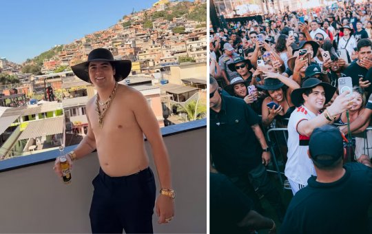 Natanzinho Lima grava DVD no Complexo do Alemão e reúne milhares de pessoas
