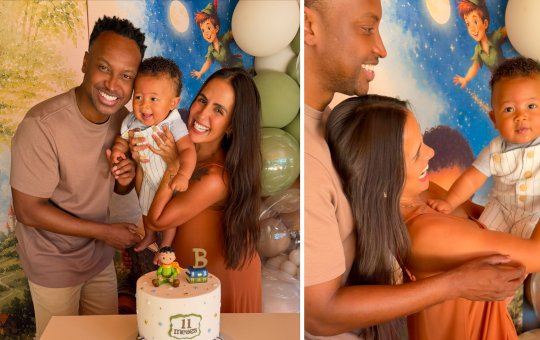 Carol Peixinho e Thiaguinho celebram último “mesversário” antes do filho completar 1 ano