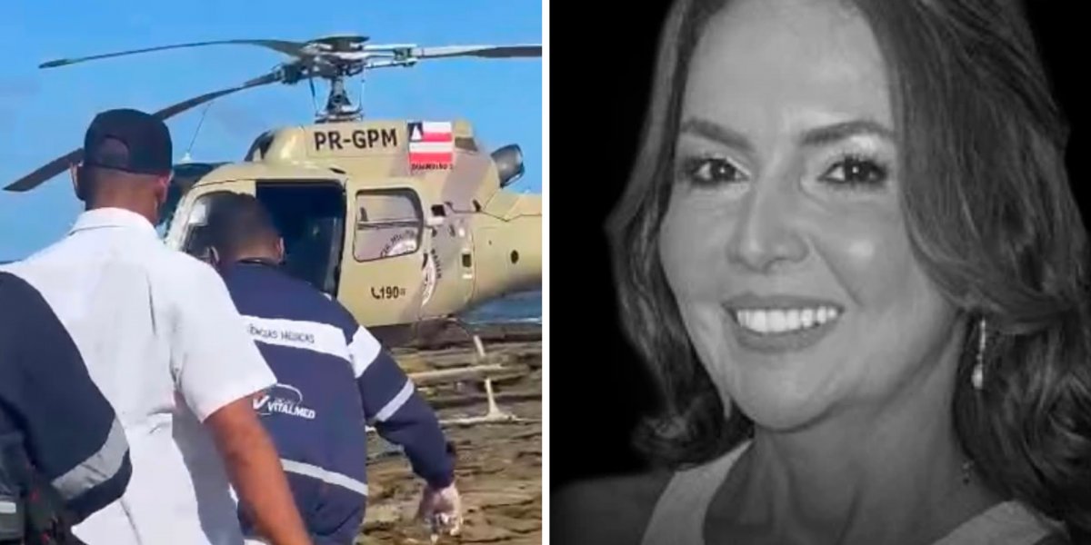 Promotora de Justiça morre afogada na Praia do Forte e amiga é resgatada de helicóptero