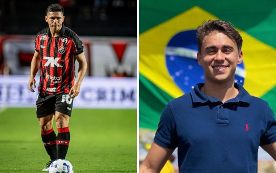 Ídolo do Vitória reage à publicação de Nikolas Ferreira e declara apoio: “Venceremos”