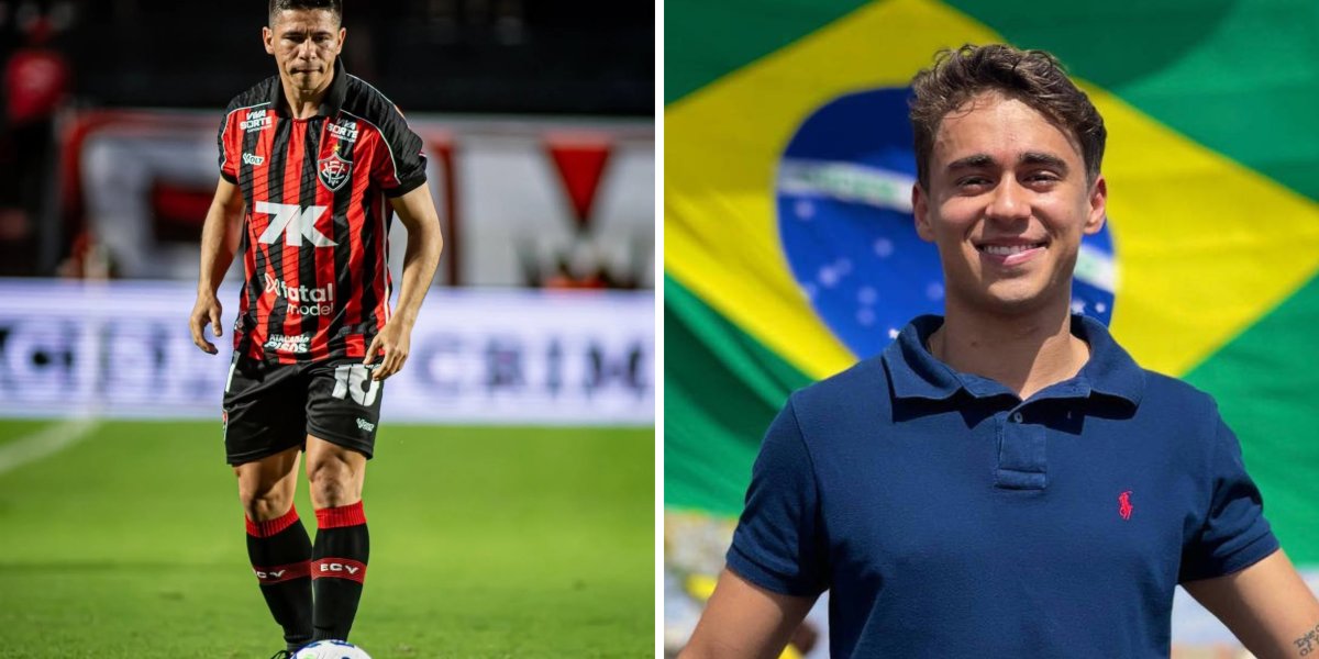 Ídolo do Vitória reage à publicação de Nikolas Ferreira e declara apoio: “Venceremos”