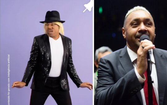 Tiririca aparece caracterizado como Michael Jackson em vídeo de campanha feito com IA