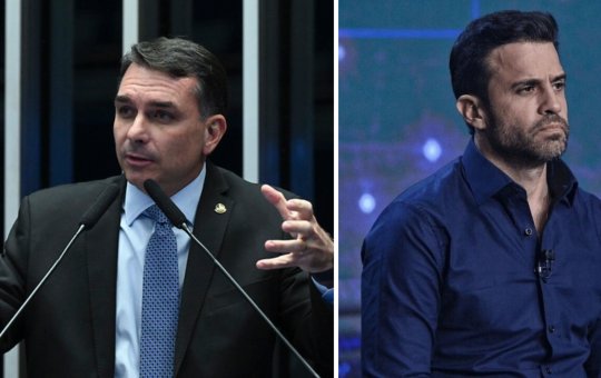 “É um cara do bem”: Flávio Bolsonaro faz elogio a Pablo Marçal