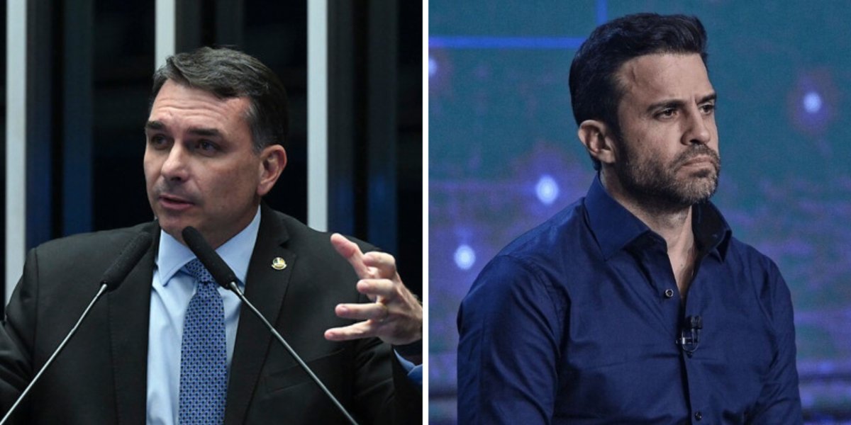 “É um cara do bem”: Flávio Bolsonaro faz elogio a Pablo Marçal