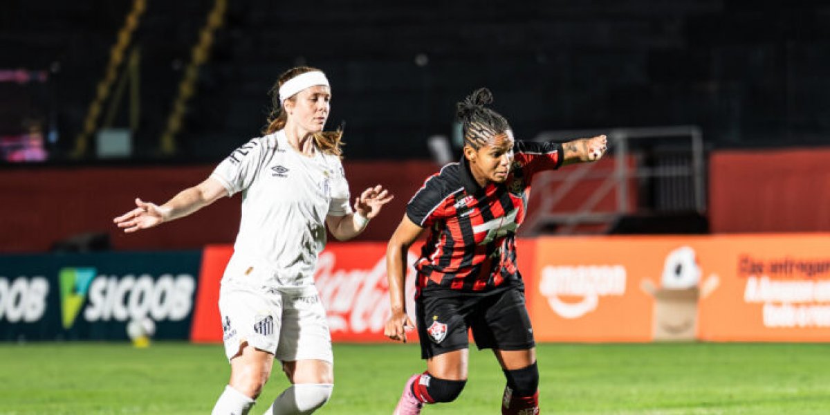 Vitória perde para o Santos e é rebaixado no Brasileirão Feminino