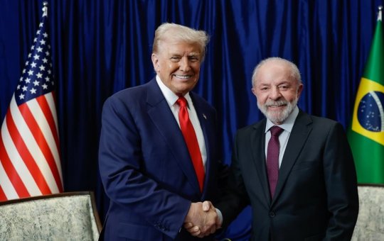 Lula diz que relação com Trump é melhor do que com assessores do presidente dos EUA