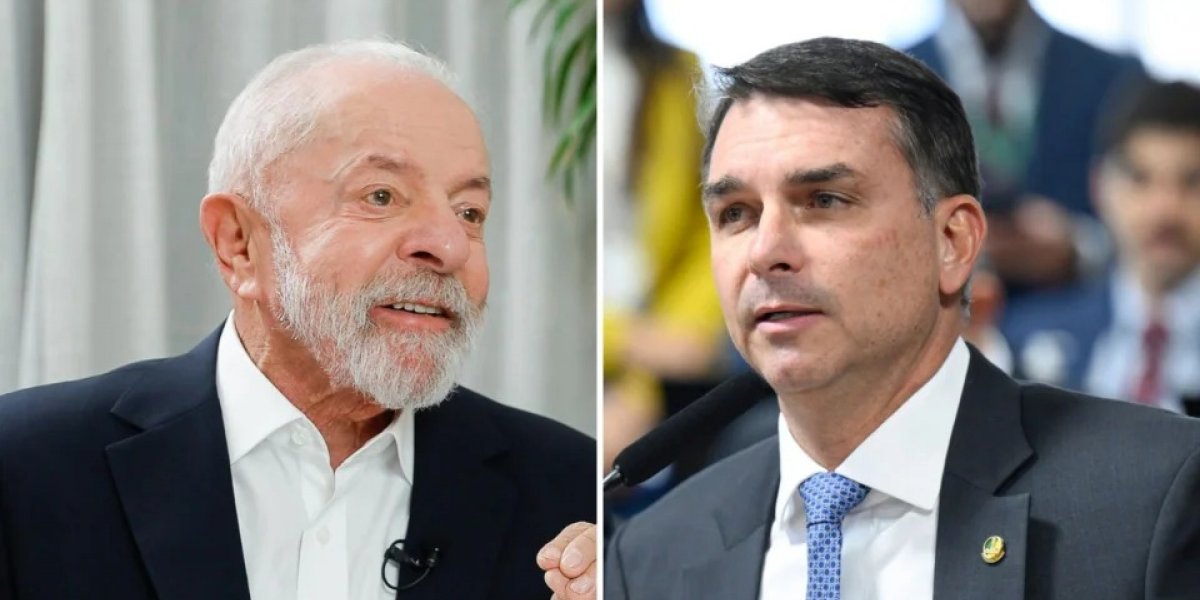 Flávio justifica ausência em debate e ataca Lula: “Quero debater com quem está destruindo o Brasil”