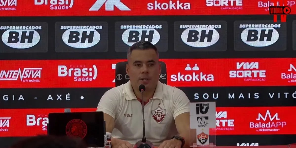 Jair Ventura lamenta derrota no clássico e pede reação do Vitória na Copa do Brasil: 'Tem que dar a volta por cima'