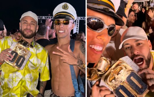 Colar de R$ 2 milhões dado por Buzeira a Neymar chama atenção da polícia em investigação sobre ouro roubado