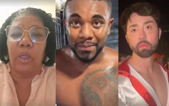 Mãe de Davi Brito sai em defesa do filho e detona Rico Melquiades: “Minha língua tá coçando”