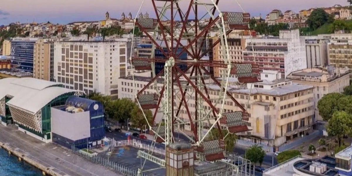Roda-gigante projetada para o Comércio segue sem avanço após impasse com Iphan