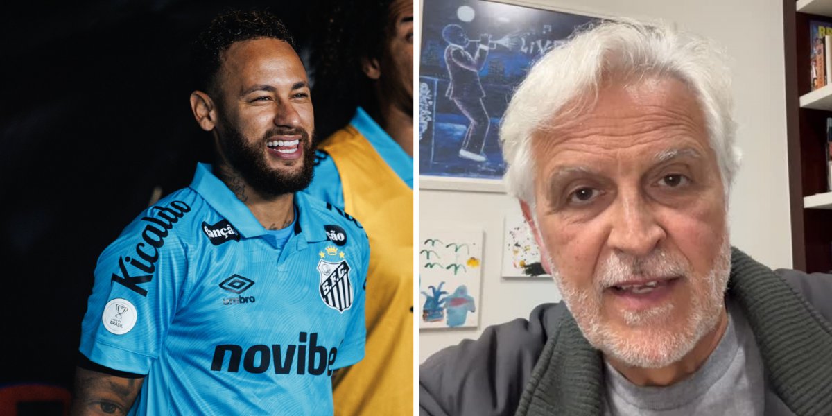 Neymar chama Sormani de “Velho bundão” após desafio do jornalista