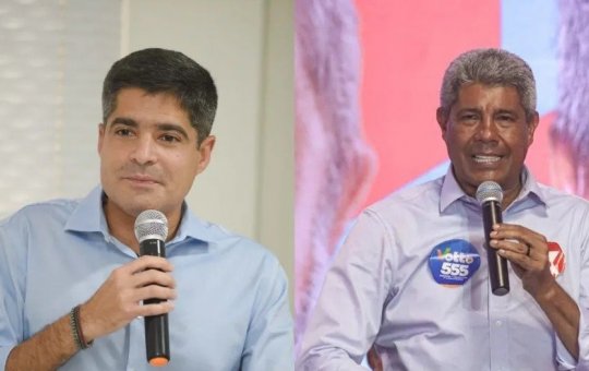 Paraná Pesquisas: ACM Neto aparece à frente de Jerônimo na disputa pelo governo da Bahia