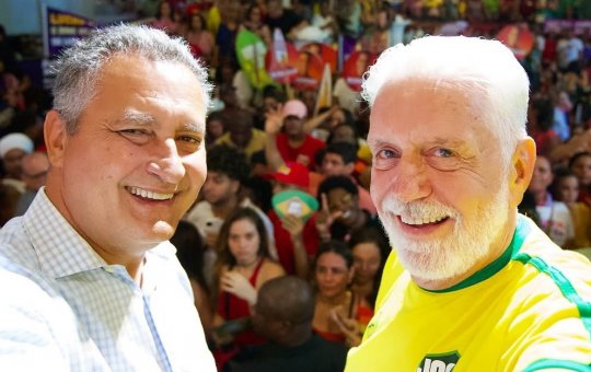 Paraná Pesquisas: Rui Costa e Jaques Wagner lideram disputa pelo Senado na Bahia
