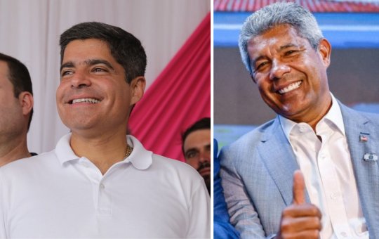 Quaest aponta empate técnico entre ACM Neto e Jerônimo pelo Governo da Bahia