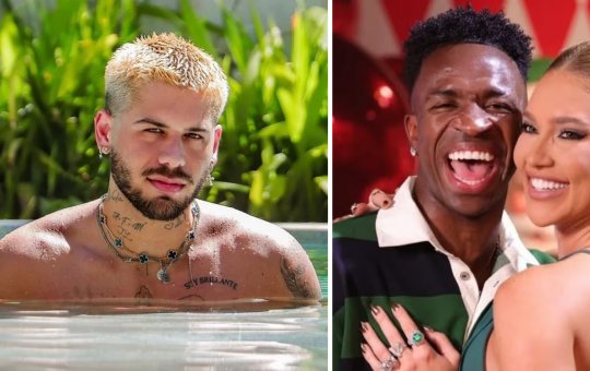 Zé Felipe perde a paciência com fã que exibia foto de Virginia e Vini Jr. em Barretos