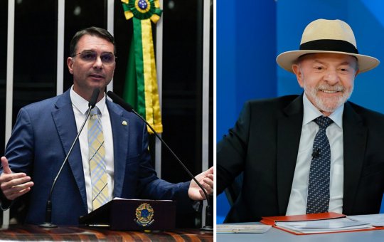 Flávio abre sabatina na Globo com crítica a Lula por postura com Renata Vasconcellos