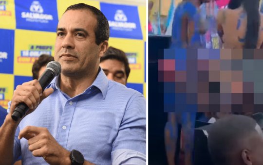 Bruno Reis se pronuncia após polêmica com mulheres seminuas em carreata de ACM Neto