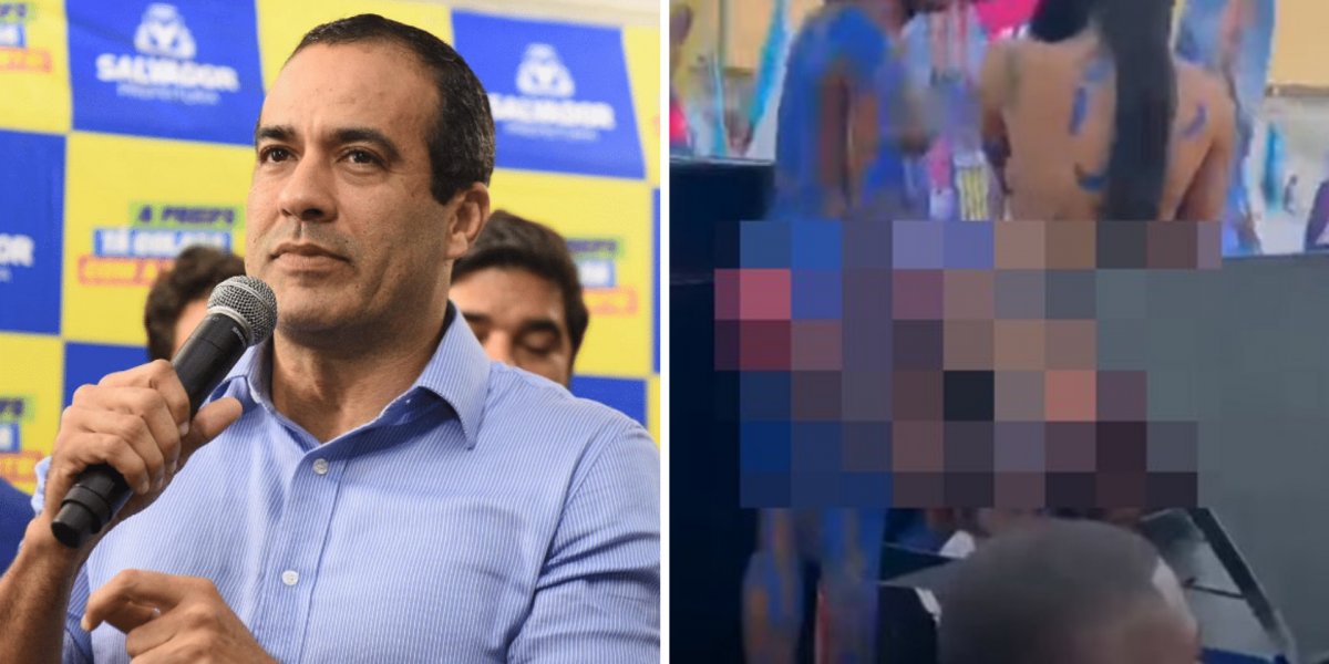 Bruno Reis se pronuncia após polêmica com mulheres seminuas em carreata de ACM Neto
