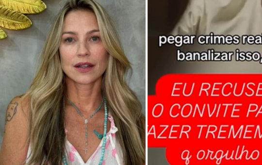 Luana Piovani recusa convite para ‘Tremembé’ e critica abordagem de crimes reais