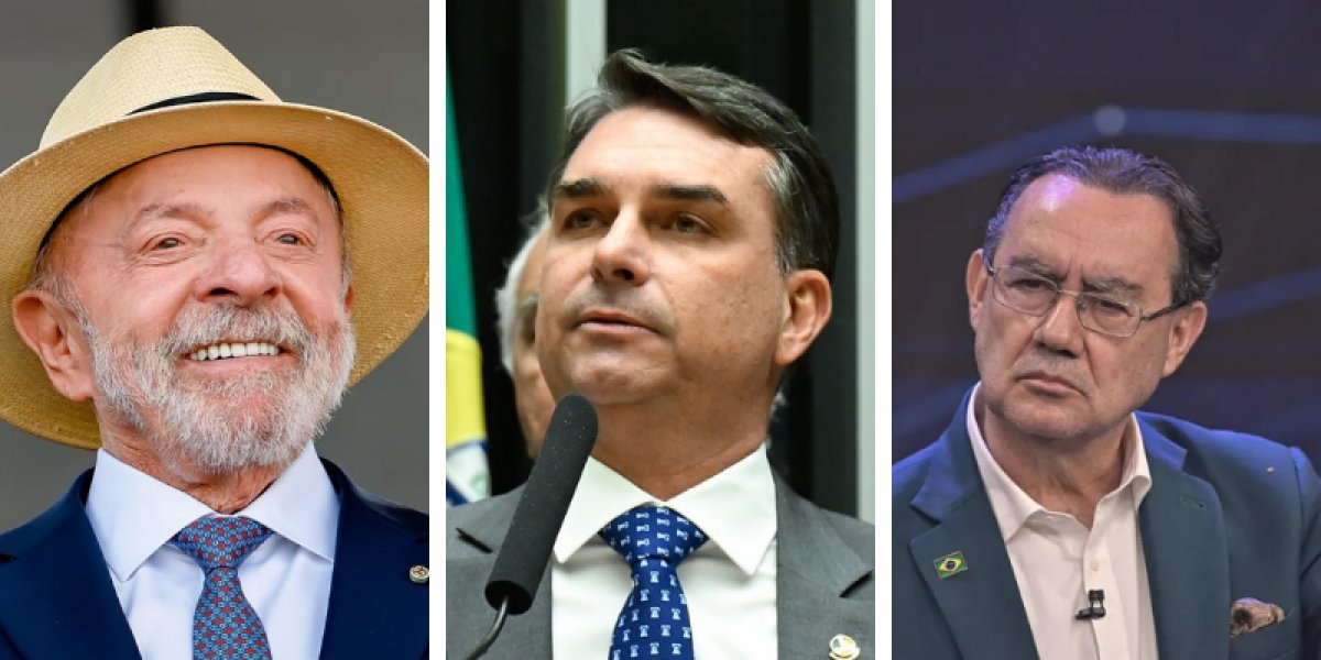 Lula lidera, Flávio aparece em segundo e Augusto Cury surpreende com 10%, aponta pesquisa