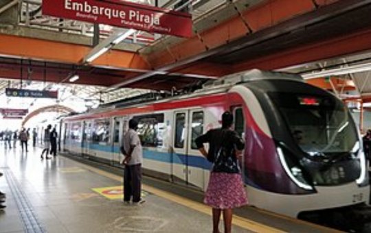Metrô terá operação especial para duelo entre Vitória e Vasco pela Copa do Brasil