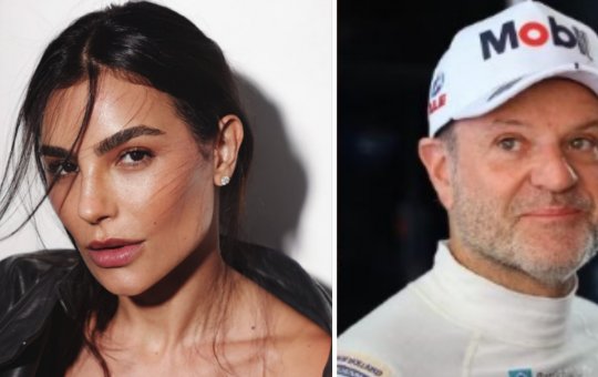  Cíntia Chagas confirma namoro com Rubens Barrichello após rumores de romance