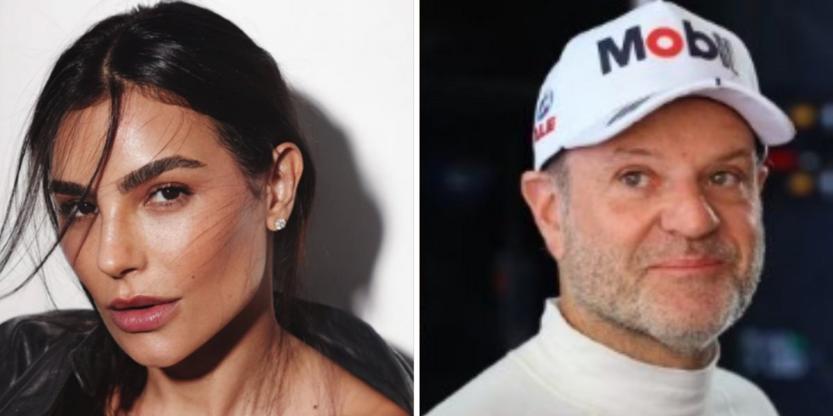  Cíntia Chagas confirma namoro com Rubens Barrichello após rumores de romance