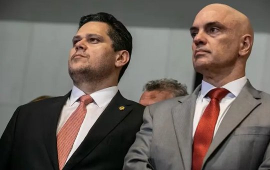 Davi Alcolumbre rejeita pedidos de impeachment contra Alexandre de Moraes após conversas com Vorcaro