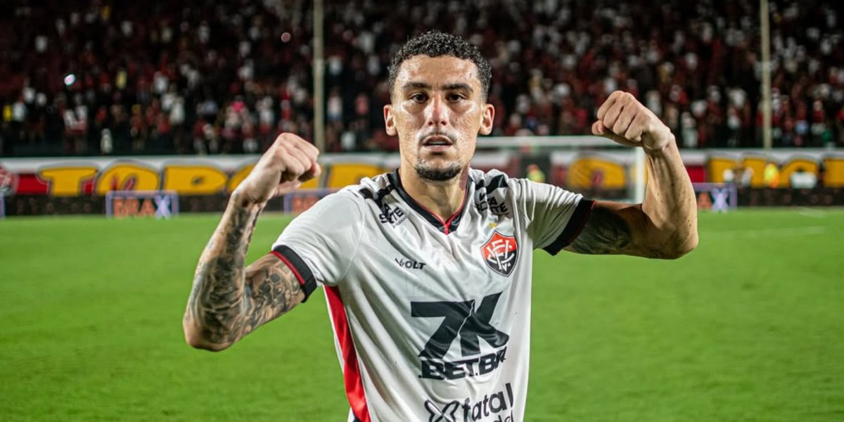 Capitão do Vitória, Baralhas é dúvida contra o Vasco em duelo decisivo da Copa do Brasil