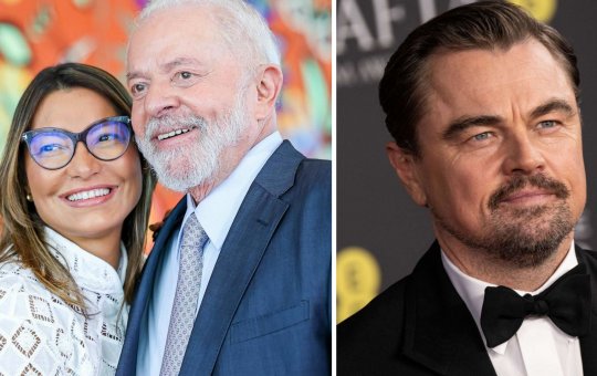 Lula e Janja recebe Leonardo DiCaprio no Planalto nesta quarta-feira