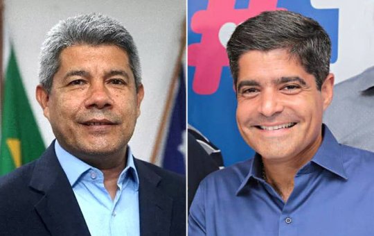 ACM Neto abre vantagem mínima sobre Jerônimo e pesquisa aponta empate na Bahia