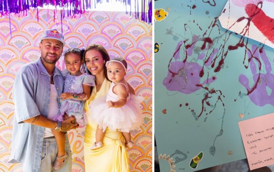 Neymar revela nome escolhido para a nova filha com Bruna Biancardi