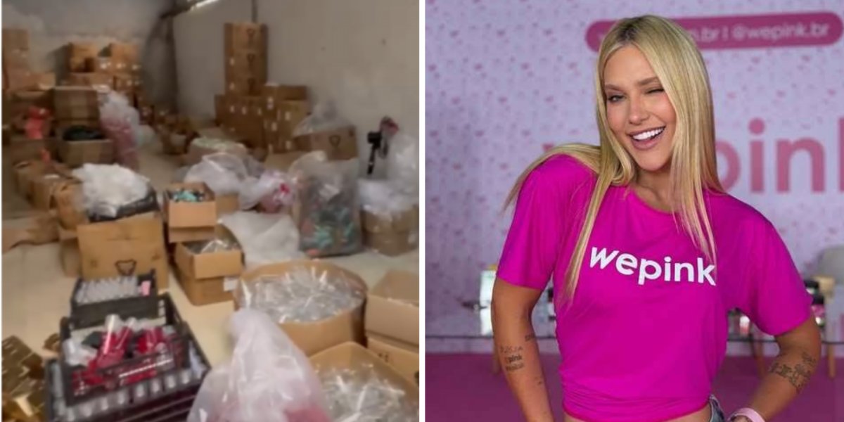 Polícia Civil fecha fábrica clandestina de perfumes da WePink