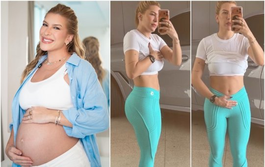 Lore Improta mostra barriga três meses após parto e revela foco para o Carnaval 2027