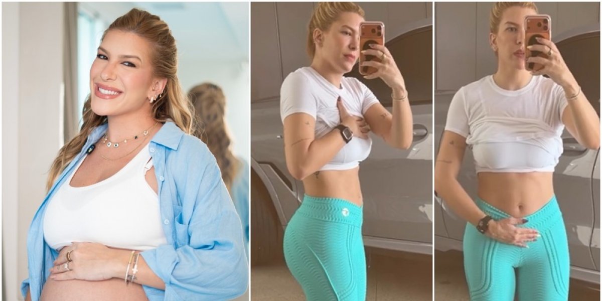 Lore Improta mostra barriga três meses após parto e revela foco para o Carnaval 2027
