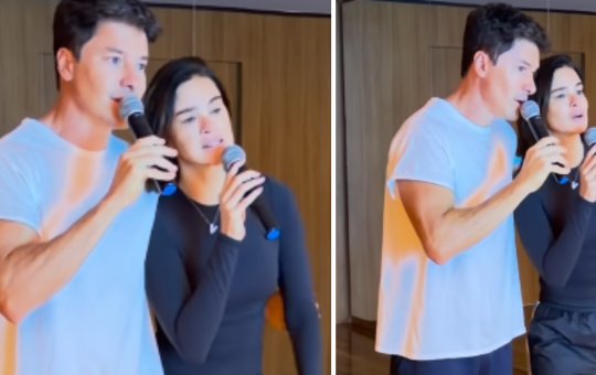 Rodrigo Faro emociona ao celebrar cura de sua esposa com louvor: “Obrigado Deus”