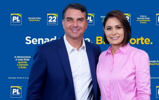Michelle Bolsonaro não participará de ato de Flávio na Avenida Paulista nesta segunda-feira (7)