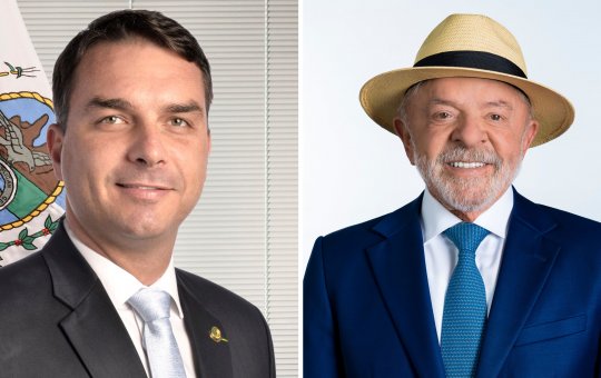 Segundo BTG/Nexus, Flávio Bolsonaro aparece à frente de Lula em possível 2º segundo turno