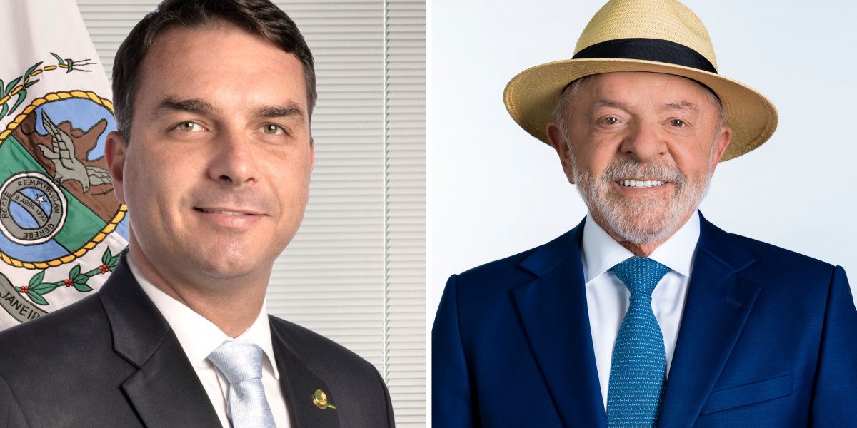 Segundo BTG/Nexus, Flávio Bolsonaro aparece à frente de Lula em possível 2º segundo turno