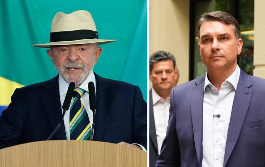 Pesquisa Quaest: Lula e Flávio Bolsonaro aparecem com 41% em simulação de 2º turno