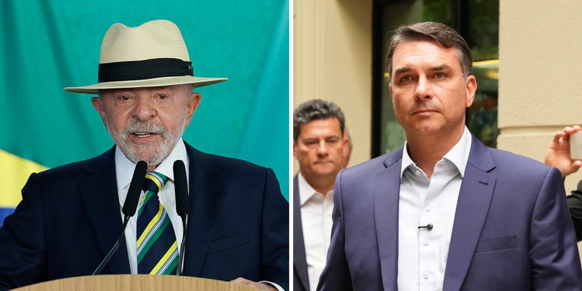 Pesquisa Quaest: Lula e Flávio Bolsonaro aparecem com 41% em simulação de 2º turno