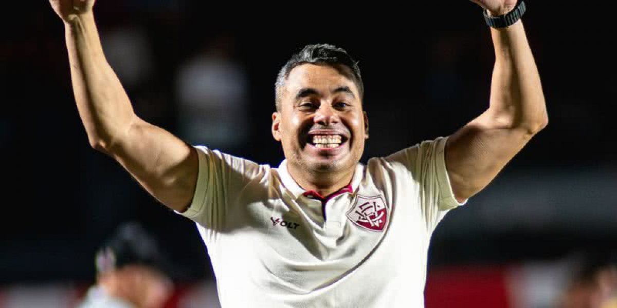 Jair Ventura destaca respaldo da diretoria após Vitória encerrar sequência negativa