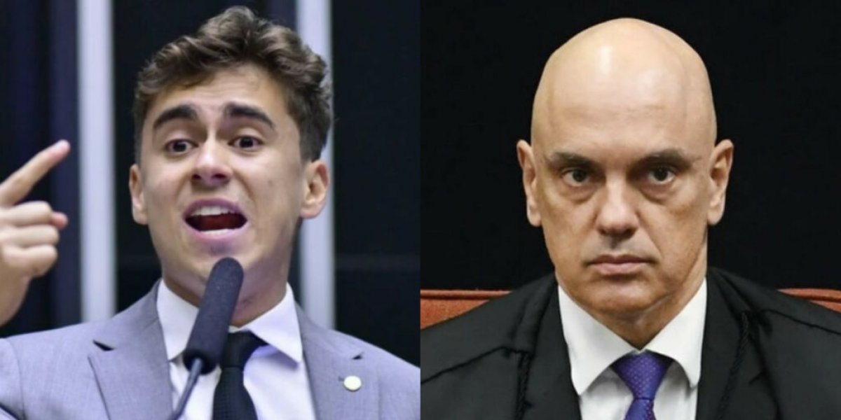 “Teu lugar, Xandão, é na cadeia”: Nikolas ataca Moraes em ato na Paulista