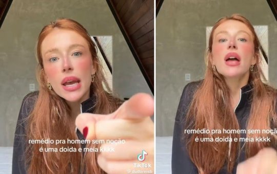 Duda Reis dá bronca em homem após comentário sobre ela: “Repete agora”
