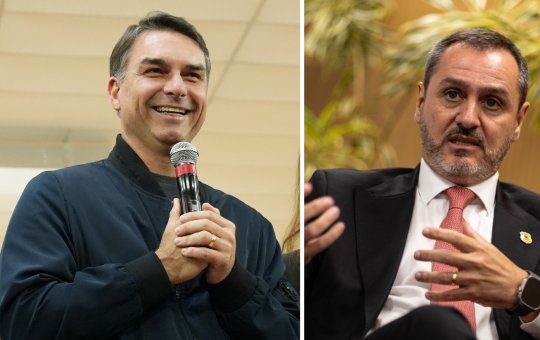 Flávio Bolsonaro chama Andrei Rodrigues de 'cupincha' e 'pau-mandado' de Lula
