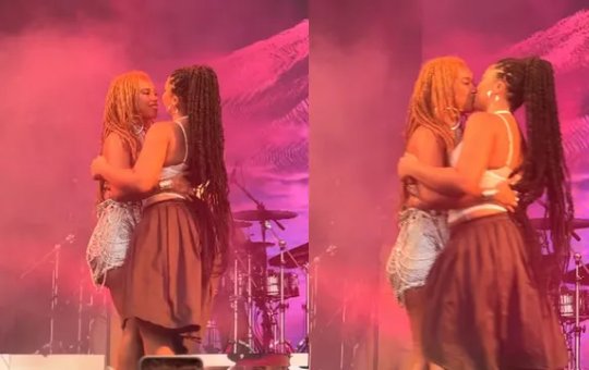 Cantora baiana é alvo de ataques homofóbicos após beijo no Rock in Rio